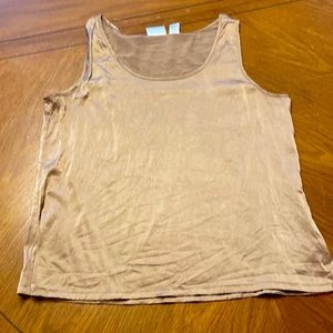 Silk tank by Chico’s size 1 (medium)